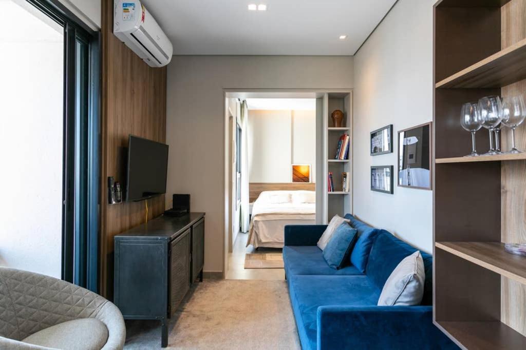 Apartamento De 1 Dormitorio No Coracao De Pinheiros Сан-Паулу Екстер'єр фото