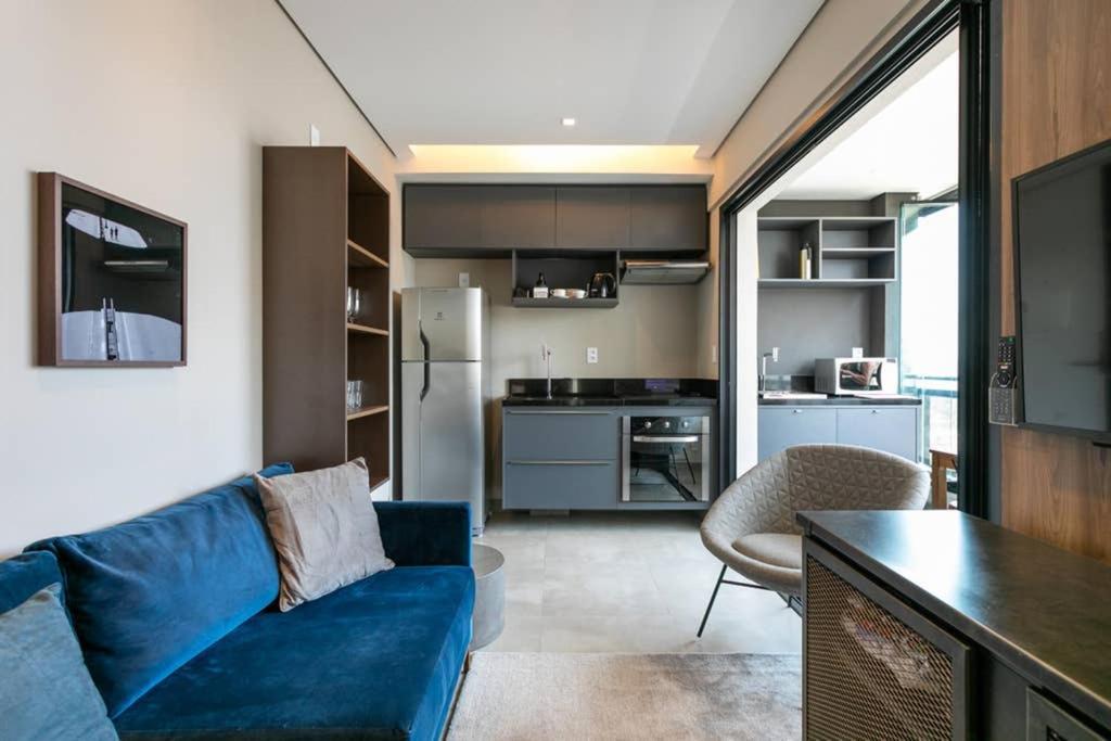 Apartamento De 1 Dormitorio No Coracao De Pinheiros Сан-Паулу Екстер'єр фото