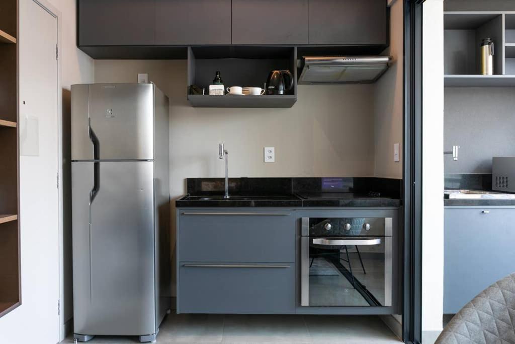 Apartamento De 1 Dormitorio No Coracao De Pinheiros Сан-Паулу Екстер'єр фото